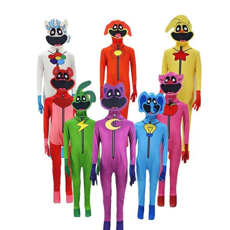 Barn Halloween Cosplay Kostym Unisex Pojkar Flickor Långärmad Topp Och Byxor Set Maskeraddräkt För Fest Karneval Helg cm red