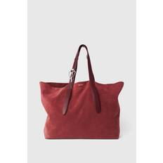 Shell XXL suede tote - OneS