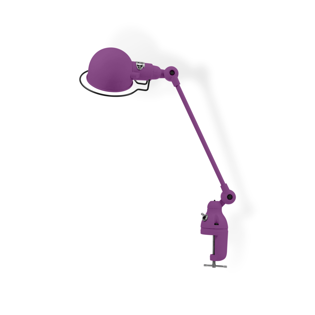 Signal SI312 bordlampe (m/klemme) fra Jieldé - Violet fuschia / Mat