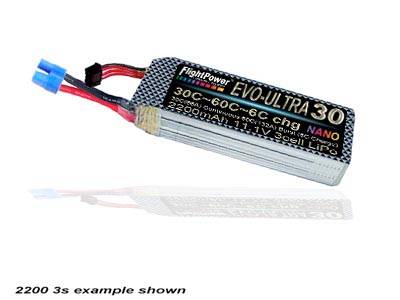 FLIGHTPOWER EVO-ULTRA 30 14.8V 5000mAh 30C 4Cell NANO