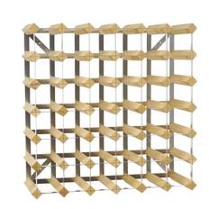 Vinställ Light Oak 42 Flaskor Traditional Wine Racks