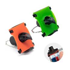 HsentimenH 2 stycken ölhagelgesöppnare, ölflasköppnare innovativ öl shotgun tool, öldrickare med nyckelring, ölöppnare flasköppnare för fest strand semester fest