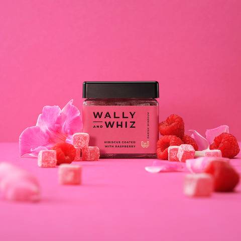 Wally and Whiz HIBISCUS MED HINDBÆR, 140G..