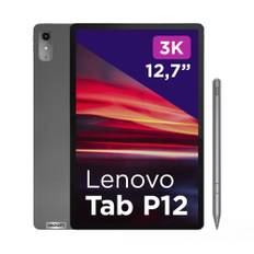 Lenovo Tab P12 Mediatek 128 GB 32,3 cm (12.7") 8 GB Wi-Fi 6 (802.11ax) Android 13 Grå