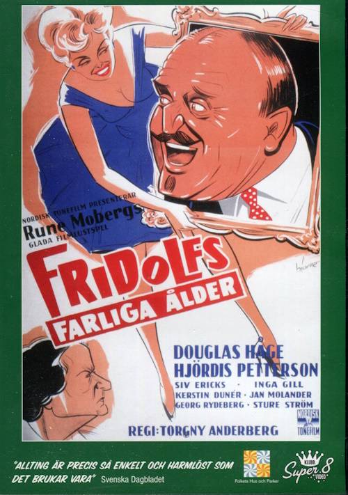 DVD - Fridolfs farliga ålder (Douglas Håge) (1959) - Begagnad DVD