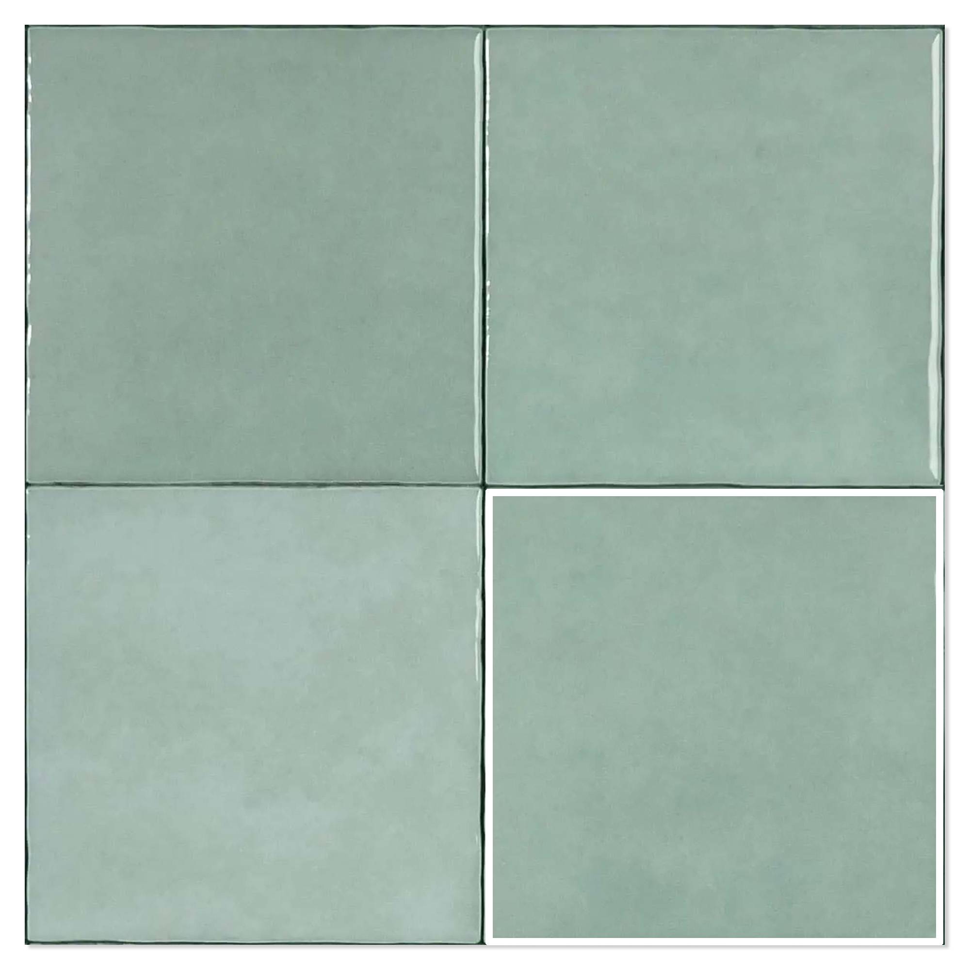Estudio Kakel Zellij Azurean Blank 12.5x12.5 cm