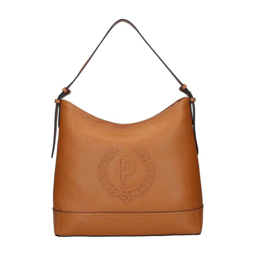 Pollini Hobo Taske Crown - Tasker - Dame - Brun - ONE SIZE - Uld