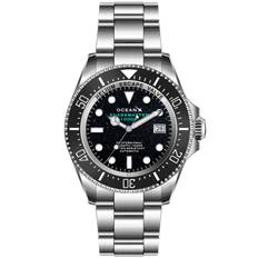 OceanX Sharkmaster 1000 SMS1022M - Herr - 44 mm - Analogt - Automatiskt - Safirglas - Black (21 mm)