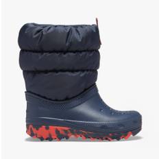 Crocs 207684-410 CLASSIC NEO PUFF Kids Boots Navy - UK 5 (Older Kids)