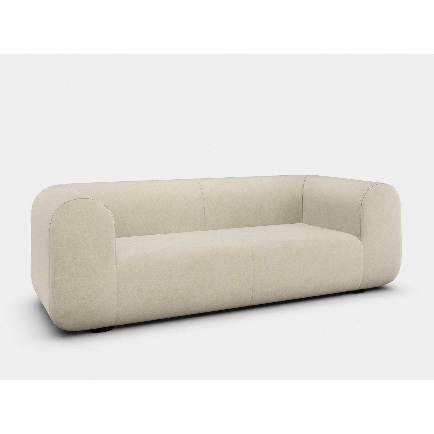 Tom Dixon - Plump 3-sitssoffa Royal 106 BL
