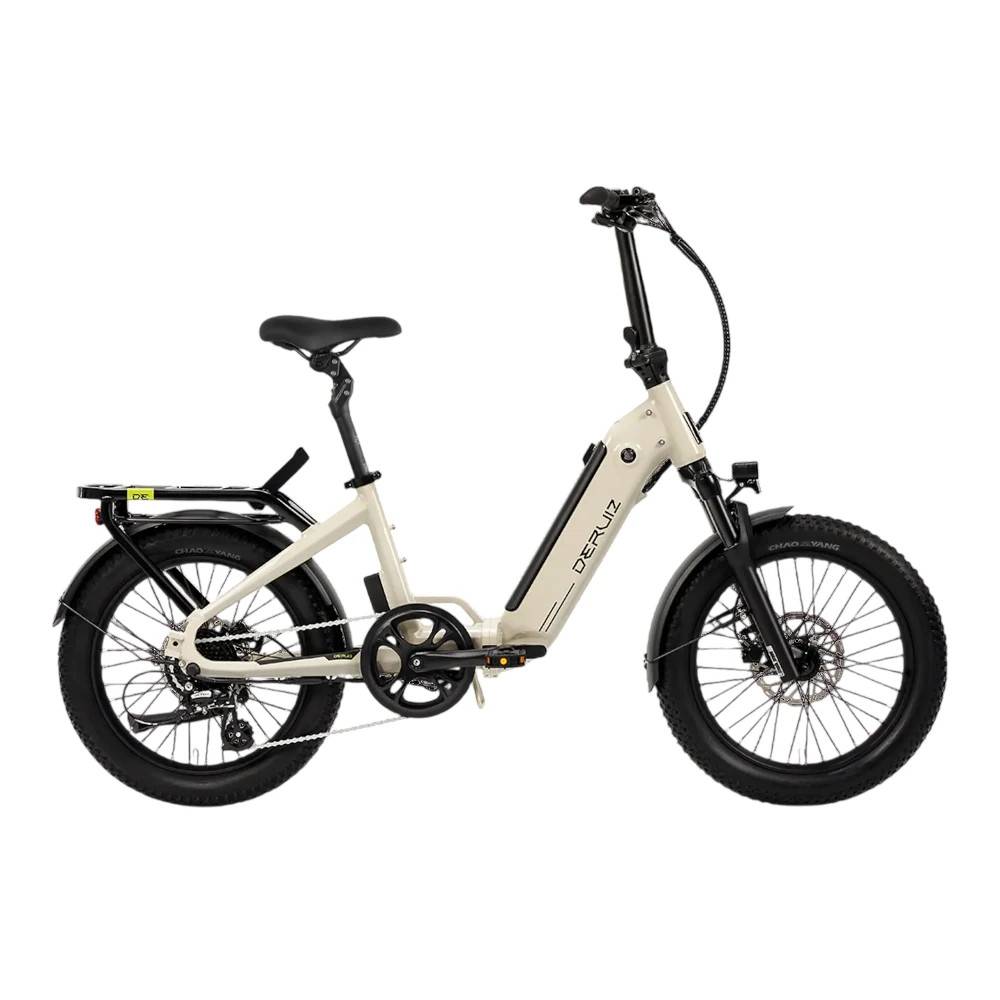 El foldecykel Deruiz Peridot 2026 20" Mineral White Mineral White 20" (160-190cm Personhøjde).