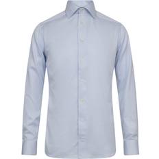 ETON Slim Fit Light Blue Signature Twill Shirt Herr Långärmade Skjortor Stl. 40 - Från Magasin - Lyseblå (40)