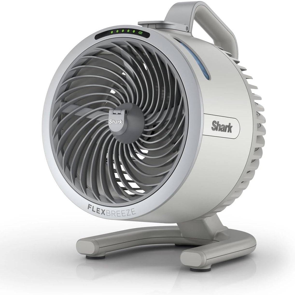 Shark FA050UK FlexBreeze HydroGo Misting Fan, Dove