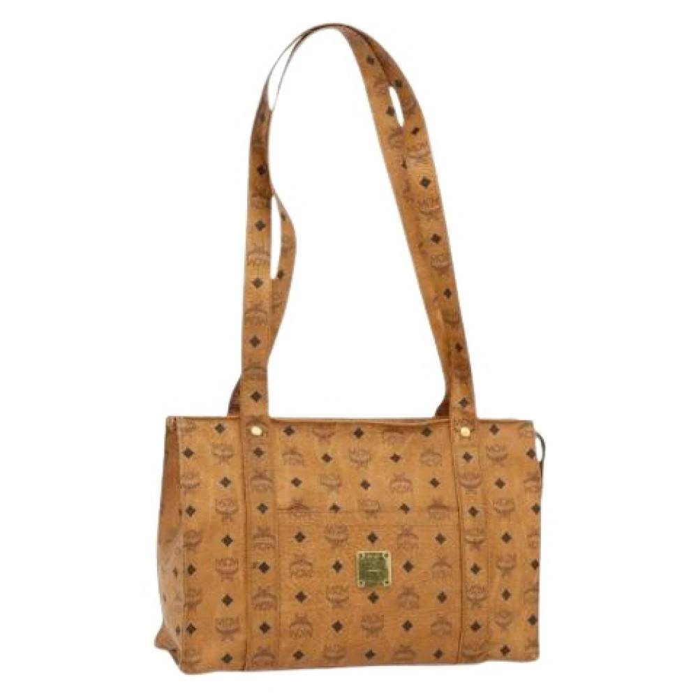 MCM Pre-owned Pre-owned Tote Bag - Vintage - Dame - Brun - ONE SIZE - Uld