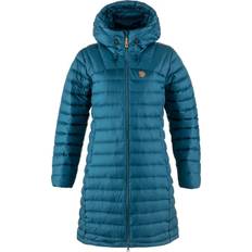 Fjällräven Snow Flake dame dunparka Deep Sea X-Small