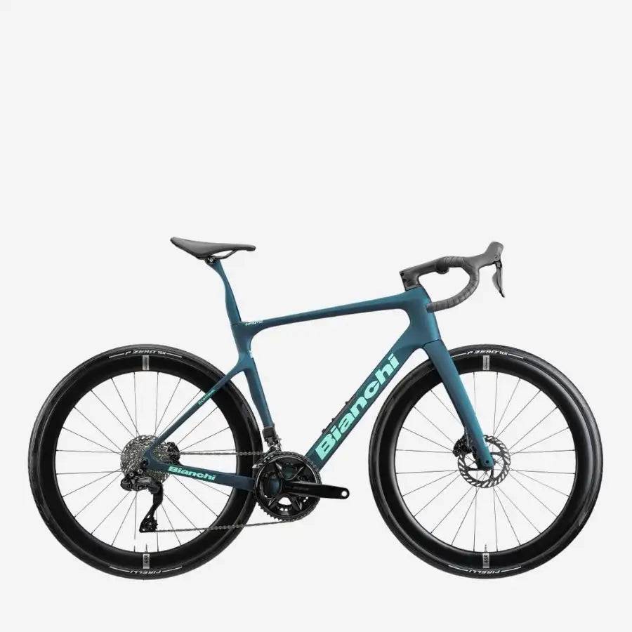 Bianchi INFINITO PRO 2026 - SHIMANO 105 DI2 - Bianchi R49 - 010 / 53 / 8e - petrolio celeste (53)