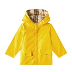 Burberry Kids Burberry Check reversible cotton raincoat