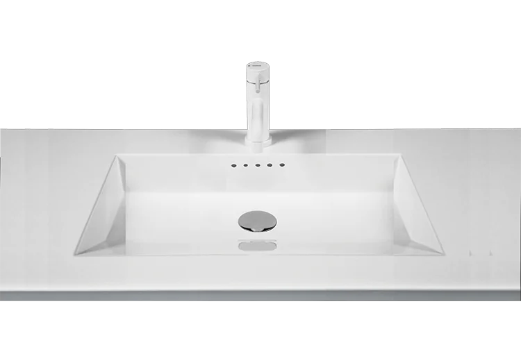 Marmor Sofia vask Mat / blank dybde 48 cm
