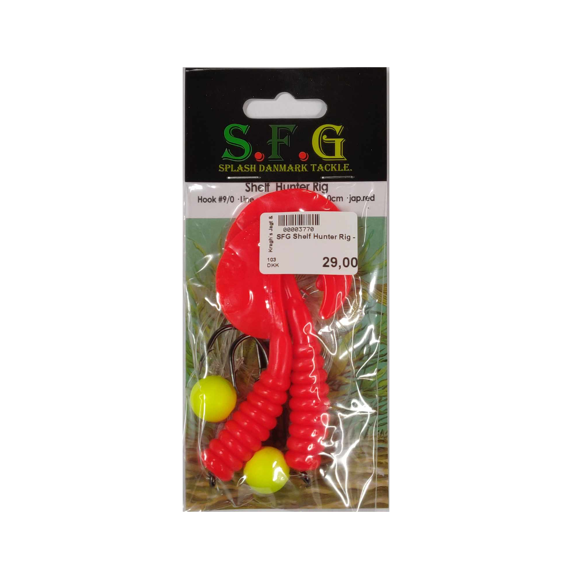 S.F.G Shelf Hunter Rig - Rød.