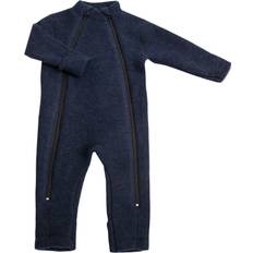 Joha Jumpsuit 2in1 Str 9-12 mdr / 80 - Dk Blue Me Køredragter Merino hos Magasin