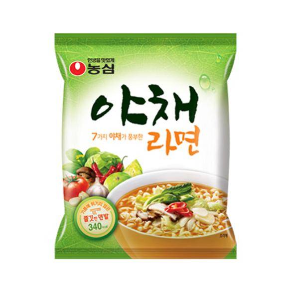 Nongshim Vegetabilisk Ramen 100g (2 alternativ) green