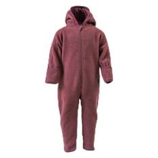 Umeko Fleece Overall Red, Unisex, Kläder, jackor, Röd, 92 (92)
