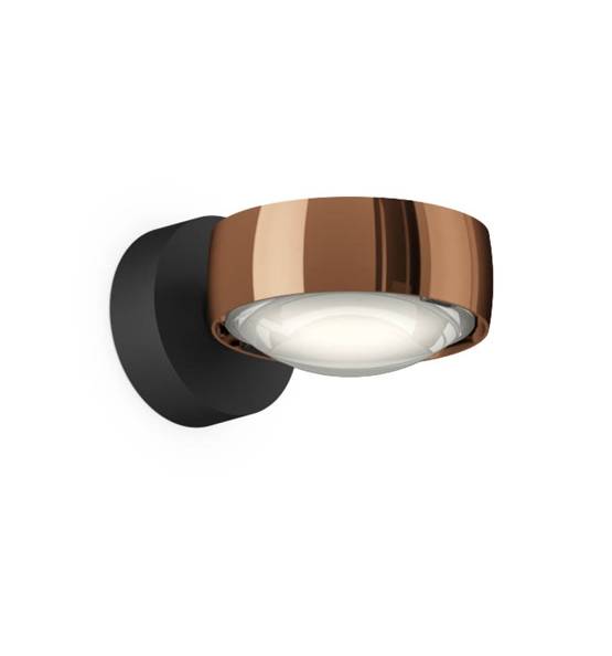 Occhio Sento verticale E, rosegold/mat sort