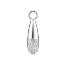 Sif Jakobs Jewellery, Accessoarer, Dam, ONE Size, Goccia Charm med Vita Zirkoner