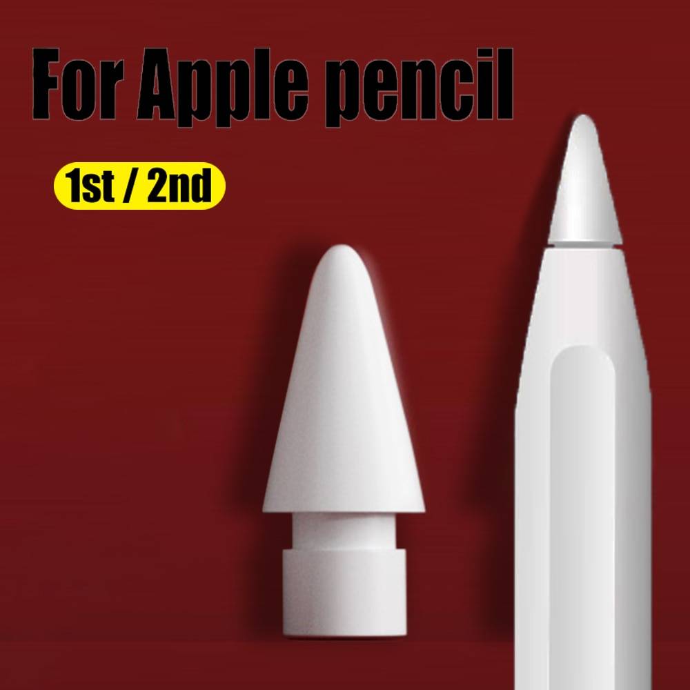 Ersättningsspetsar för Apple Pencil - 6 st svart