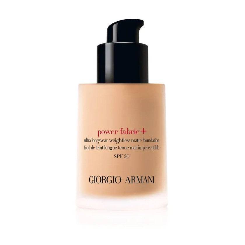 Armani Power Fabric + Ultralångvarig lätt matt foundation 30ml 2.5