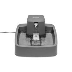 PetSafe Automatic Waterer for Dogs and Cats Drinkwell Pet Fountain 3.7L grå färg