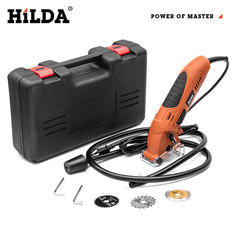 HILDA 400W Elektrisk Såg Mini Elektrisk Cirkelsåg DIY Multifunktionell Elektrisk Såg Kraftverktyg Rotationsverktyg för T