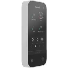 AJAX KeyPad TouchScreen (8EU) ASP | Wireless keypad with touch screen to control an Ajax system (Färg: Vit)