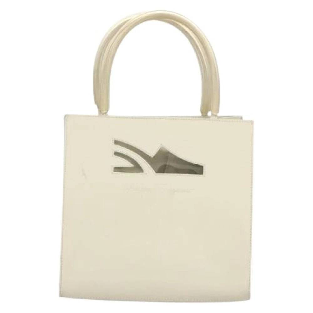 Salvatore Ferragamo Pre-owned - Pre-owned Läderhandväska Vintage - Dam - ONE Size - Läder