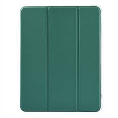 Leather Cover + Transparent TPU Inner Case with Pen Slot for iPad Air (2020)/Pro (2018)