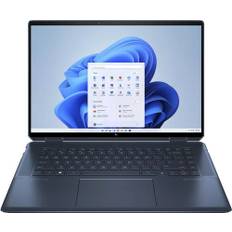 HP Spectre x360 2-in-1 16-F | i7-1360P | 16" | 32 GB | 1 TB SSD | 3840 x 2400 | FP | Bakgrundsbelyst tangentbord | blå | Win 11 Pro | IT