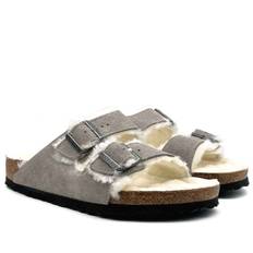 Arizona Shearling Suede Leather Stone Coin Men - 45