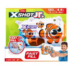 X-Shot Vattenpistol - Junior Snabbfyllning - Clownfisk - X-SHOT - One Size - Leksaker