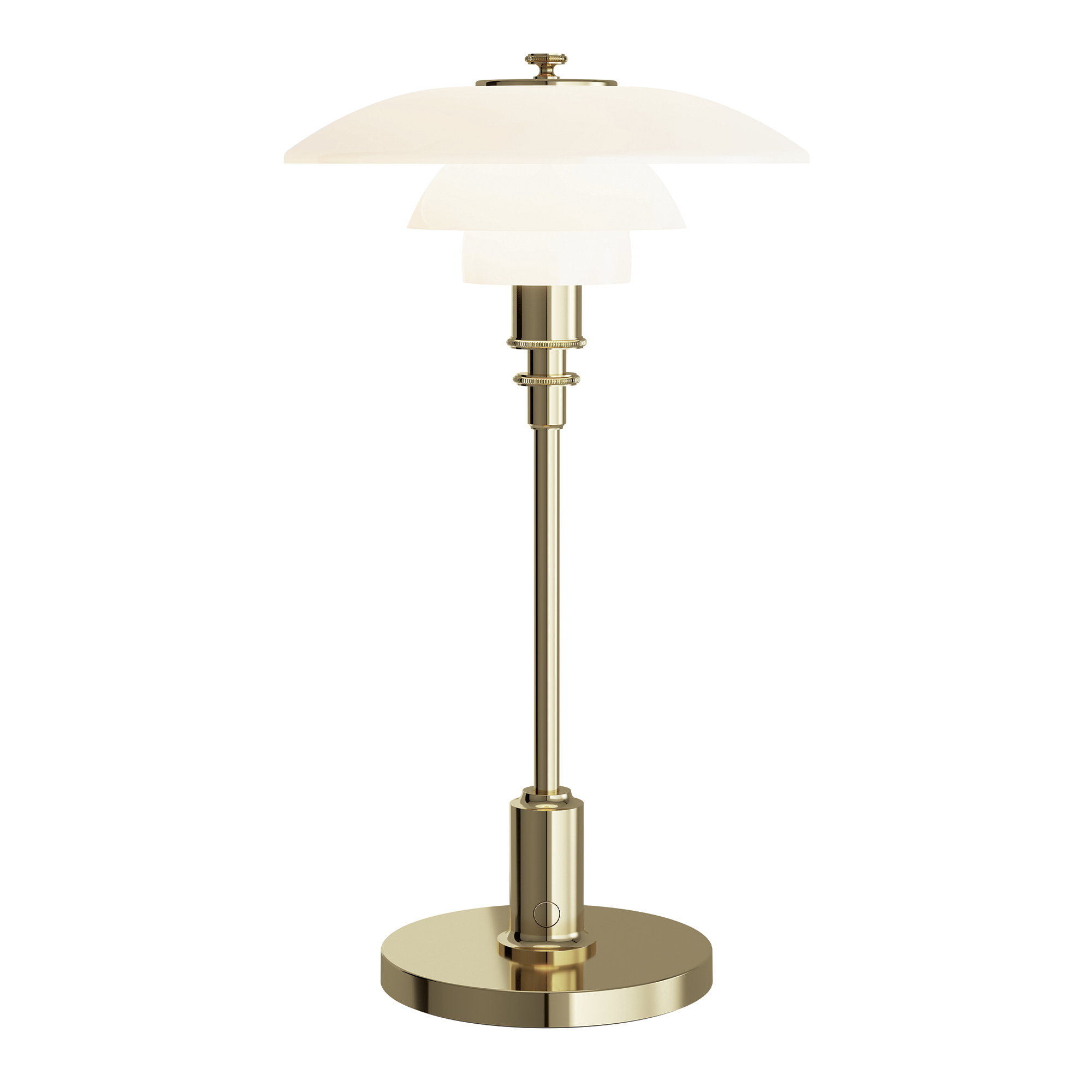 Louis Poulsen PH 2/1 Portable af Poul Henningsen Messing