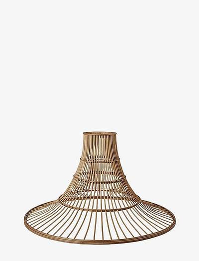 Broste Copenhagen Ciba Lampshade - Lampskärmar - NATURAL BROWN / brown