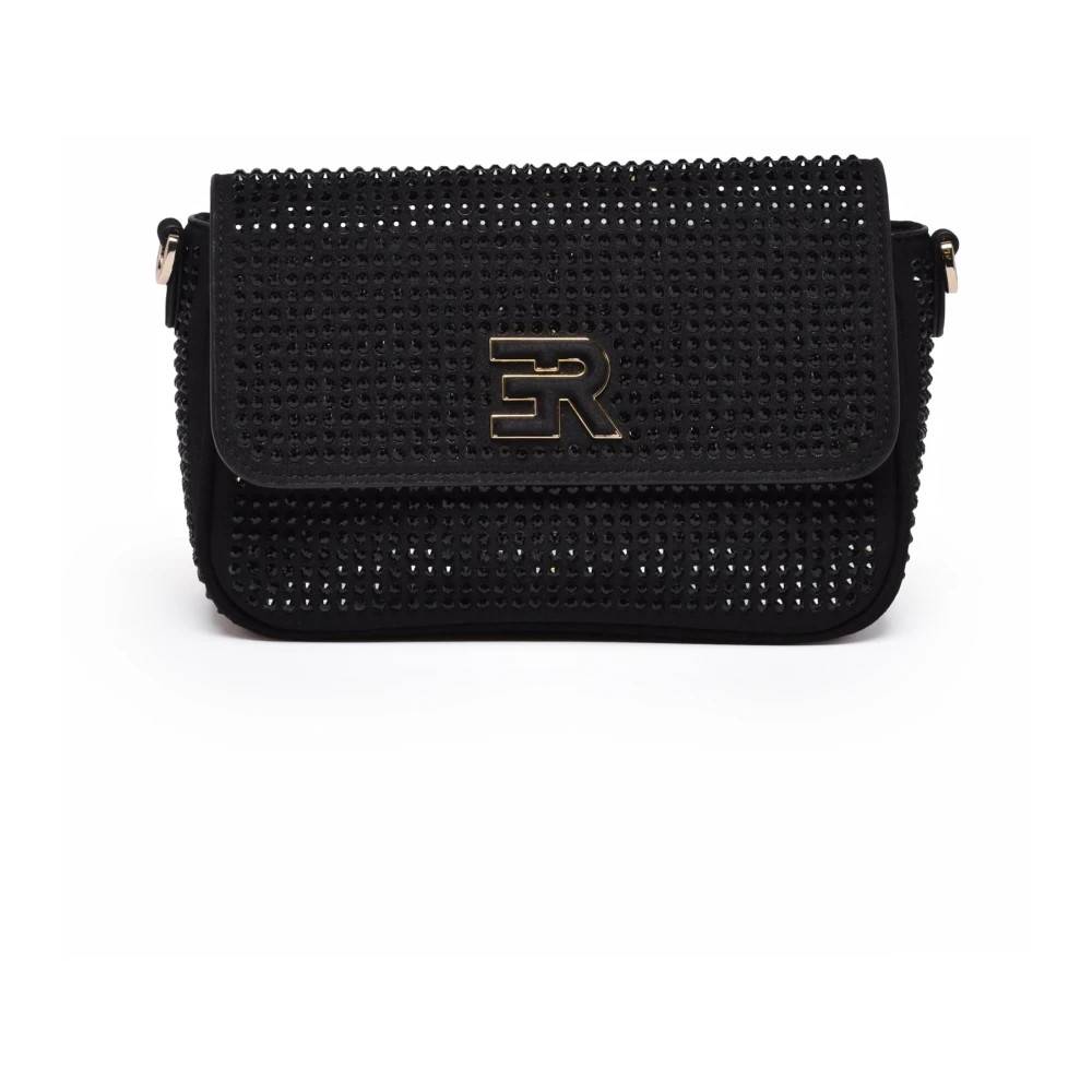 Ermanno Scervino Verly Crossbody Taske - Tasker - Dame - Sort - ONE SIZE - Uld