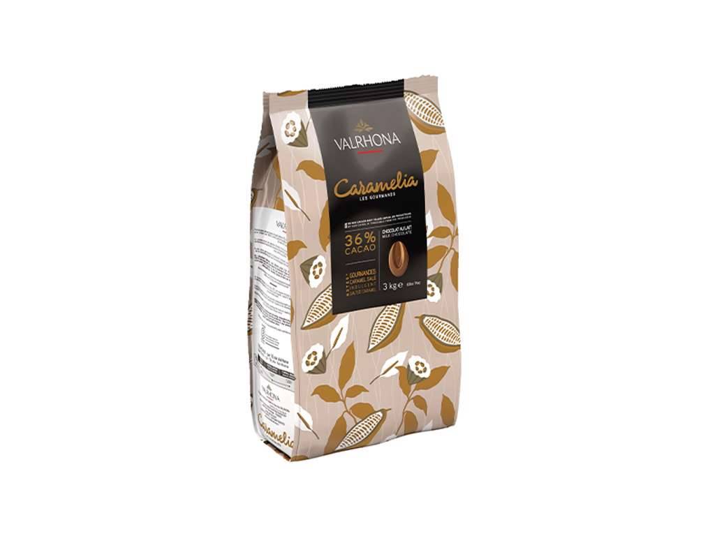 Valrhona Feves Caramélia - 36%, 500g