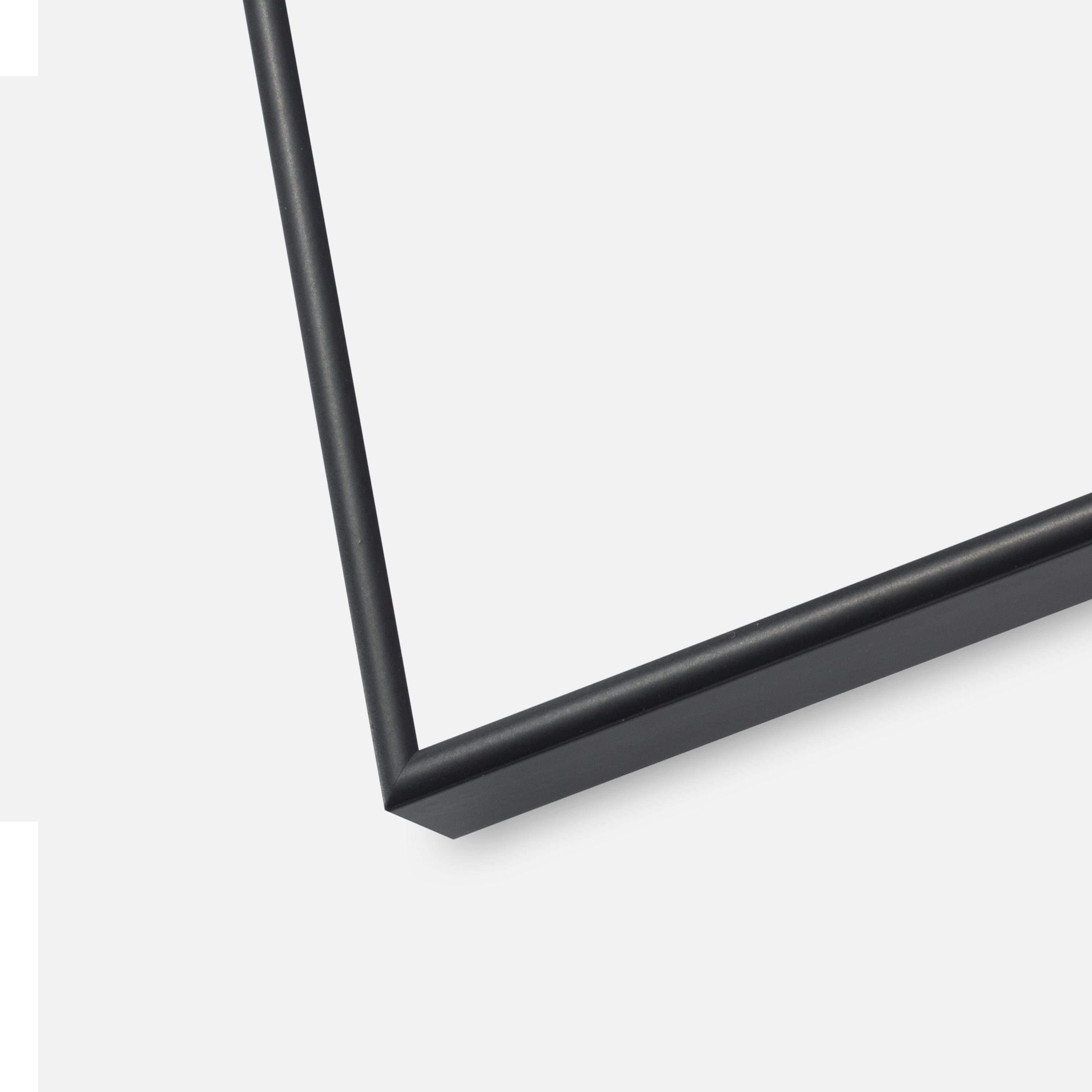 Ram Visby Svart 70x100 cm - Passepartout Svart 60x90 cm