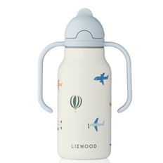 Liewood flaska - Kimmie water bottle - Aviator Ecru - 250 ml