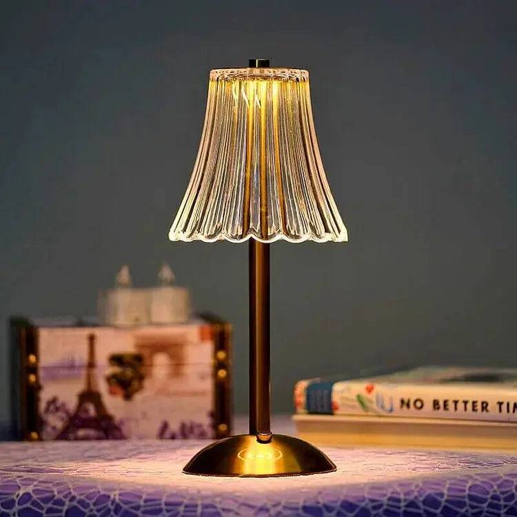 Clarion Luxe - Opladdningsbar Trådlös Touch Bordslampa - C
