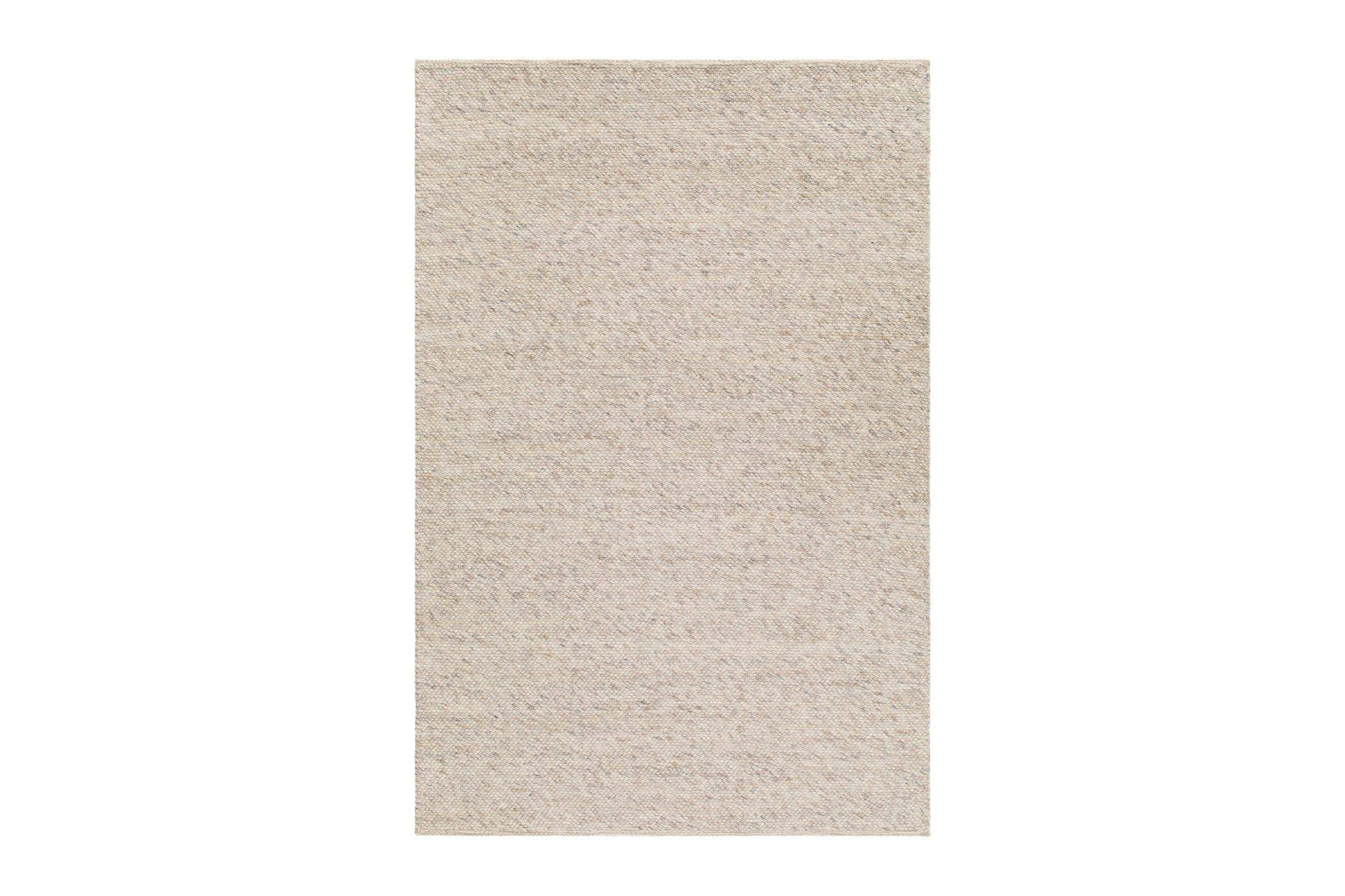 KM Home Skagen Ullmatta 300x400 cm Rektangulär - Sandmelange Ullmattor