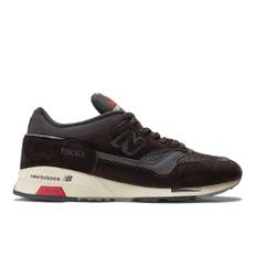 New Balance Unisex Made in UK 1500 i Black Suede/Mesh, Størrelse 37.5
