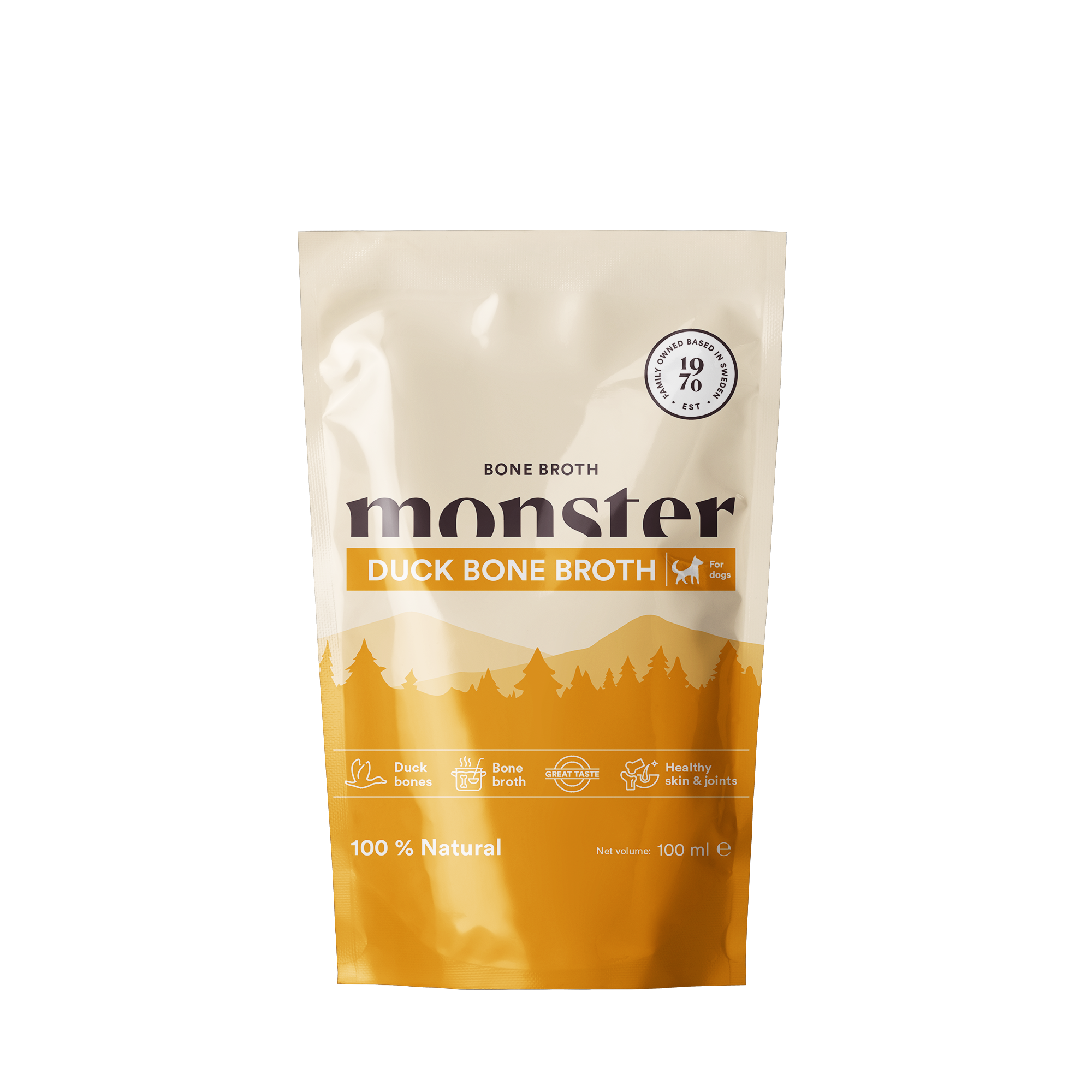 MONSTER Dog Bone Broth – Duck