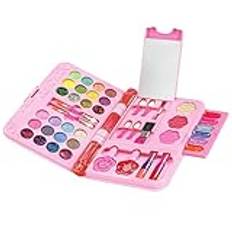 Kids Makeup Sets, Princess Pretend Play Toys, Cosmetic Beauty Sets, Pretend Play Makeup Set, Skin-friendly Dress Up Play Cosmetic Beauty Set For Kids Children Girls Birthday Gift