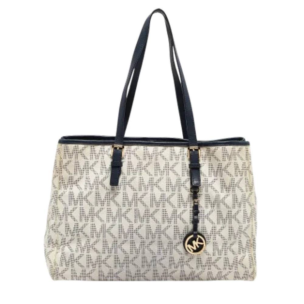 Michael Kors Pre-owned Pre-owned Coated canvas totes - Vintage - Dame - Flerfarvet - ONE SIZE - Tyl